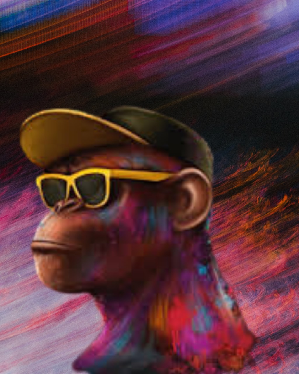 Abstract Splatter Ape